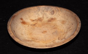 Early 1900s Primitive Wooden Dough Bowl