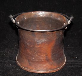 Antique Norwegian Copper Cooler Bucket Circa Late 1800s