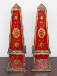 Italian Obelisk Medusa Red Rosenthal Reproductions