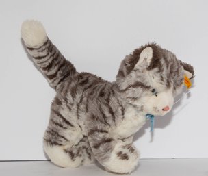 Vintage Steiff Sissi Plush Tabby Cat