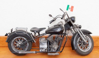 Metal Motorcycle Home Decor