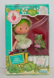 1982 Kenner Strawberry Shortcake Lime Chiffon Doll With Her Pet Parfait Parrot NIB