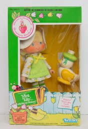 1982 Kenner Strawberry Shortcake Mint Tulip Doll Featuring Her Pet, Marsh Mallard NIB
