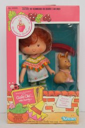 1982 Kenner Strawberry Shortcake 'Caf Ol' Doll With Her Pet Donkey, Burrito NIB