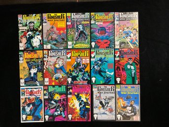 Marvel Comics 1990s The Punisher War Journal Issues #18-32  The Sicilian Saga And The Kamchatkan Konspiracy