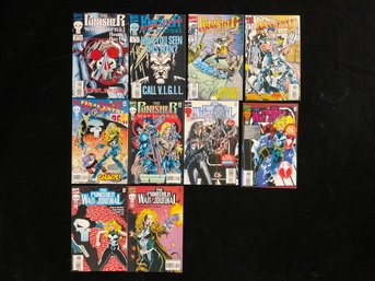 1994-95 Marvel Comics  The Punisher War Journal Issues #69-78 Focusing On The 'Final Entry'