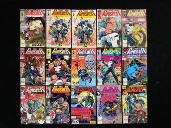 1980s-90s Marvel Comics The Punisher With Iconic Stories Like Computer War And Jigsaw Puzzle