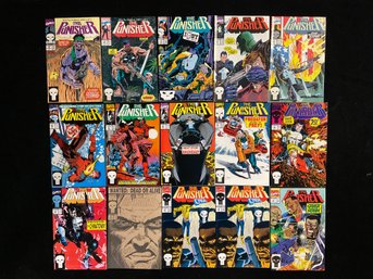 1990-92 Marvel Comics The Punisher Includes  'Jigsaw Puzzle' Storyline And  Team-up With Lu
