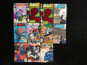 Marvel Comics The Punisher Comics Notable Issue #4 Part Of 'The Von Strucker Gambit' Storyline,