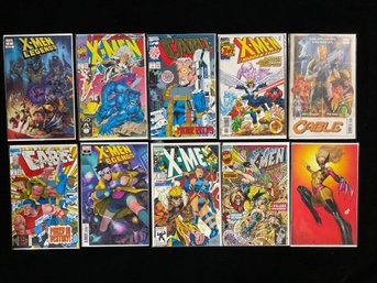 1990s Marvel Comics And 2020s Cable Featuring  Many First Team Appearances