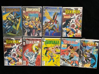 1986 Hawkman Series And 1990s Series Hawkworld DC Comics