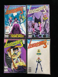 1986 DC Comics Legionnaires 3 Issues #1-3 Art By Ernie Coln And Karl Kesel