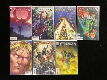 2021-2022 Marvel's Eternals Comics Include Various Main Covers And Special Variants
