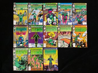 1990a DC Comics Green Lantern: Emerald Dawn Issues #1-6 And Emerald Dawn II Issues #1-6