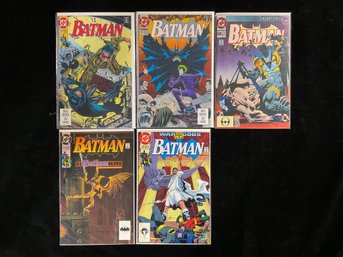 1991-1993 DC Comics  Batman Features A Prelude To The Famous Knightfall Story Arc