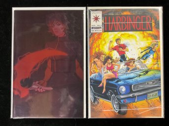 2022 Boom Studios Grim #1 And 1992 Valiant Comics Harbinger #1