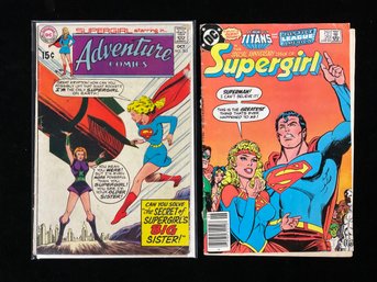 1969 Adventure Comics #385 And Supergirl Vol. 2 #20