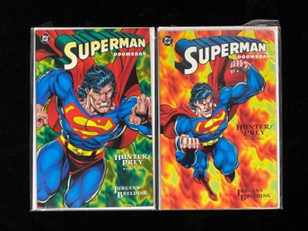 1994 DC Comics Miniseries Superman/Doomsday: Hunter/Prey Books #1 And #2