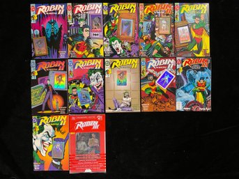 1990s DC Comics Robin II And Robin III Features Hologram Variant Covers