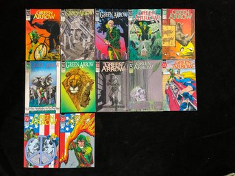 1988-1992 DC Comics Green Arrow Issues #63-62 ( Missing #50, #51, #52, #53, ##55, #56 And #59)