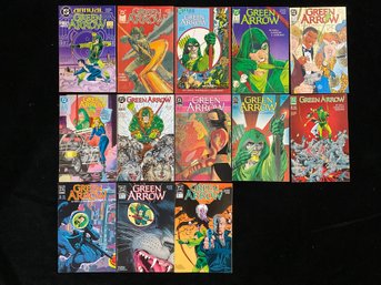 1988 Series DC Comics Green Arrow Issues #1-#15 ( Missing #2, #11)