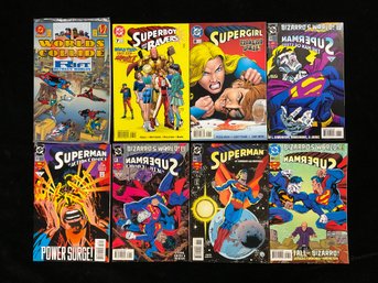 1994 DC Comics Superman Features Issues Of Bizarro's World!' Crossover Event