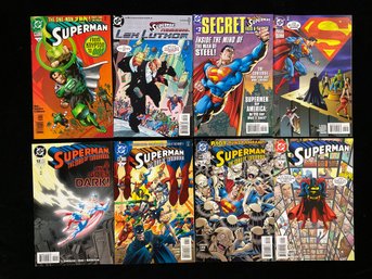 1998-99 DC Comics Superman With One Issue Featuring Superman As A Green Lantern