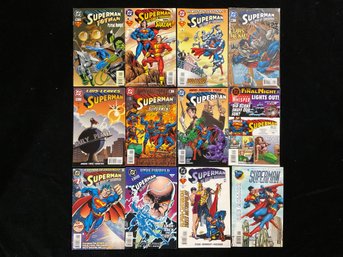 1990s DC Comics Superman Featuring A Pivotal Issue Titled 'Lois Leaves Superman'.