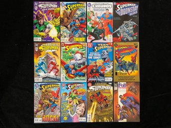 1990s DC Comics Superman And DC And Marvel Present: Superman And Spider-Man
