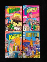 1979-80s DC Comics Superman Krypton Chronicles And World Of Krypton