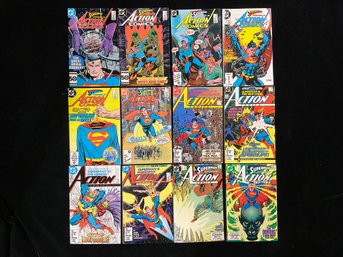 1980s DC Action Comics Featuring Superman Featuring Significant Contributions From John Byrne, Curt Swan