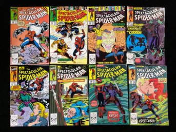 1990 Marvel Comics The Spectacular Spider-Man (Vol. 1) Issues #160-#167