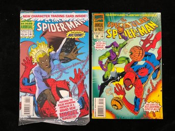 Marvel Comics Spectacular Spider-Man Annual #13 (1993) And Spectacular Spider-Man Annual #14 (1994)