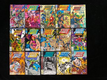 1993-95 DC Comics Justice League Task Force Series #1-#19 ( Missing #9,#12,#14,#16)