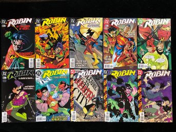 1990s DC Comics Robin With Issues #60-#69 With Art By Staz Johnson And Stan Woch