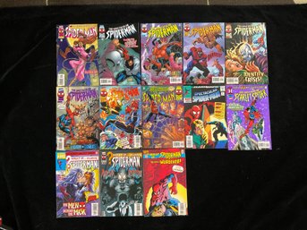 1990s Marvel Comics The Spectacular Spider-Man And Several Issues Of The What If? (vol. 2) Series