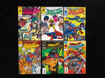 Marvel Comics The Deadly Foes Of Spider-Man (1991) And Its Sequel, The Lethal Foes Of Spider-Man (1993)