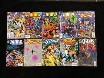 1990s DC Comics Titans #6 Features Green Lantern