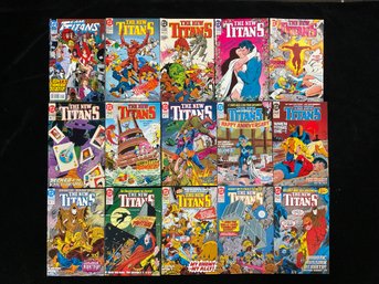 1990s DC Comics Teen Titans #15 And The New Teen Titans #63-#77 ( Missing #65)