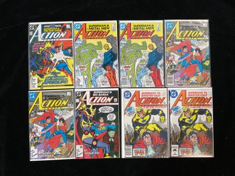 1987 Action Comics Issues #586, #590, #591, #592, #594