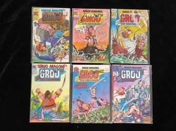 1983-84 Pacific Comics Groo The Wanderer Issues #3,#4,#5,#6,#7,#8
