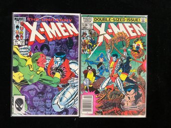 Marvel Comics The Uncanny X-Men #191 (March 1985) And The Uncanny X-Men #166 (February 1983)