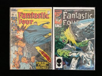 Marvel Comics Fantastic Four #95 And #284