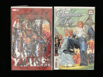 Marvel 2021 Fantastic Four #35 (60th Anniversary Issue) And Fantastic Four Wedding Special #1