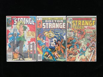 Marvel Comics Dr. Strange Issues #12, #38, #185
