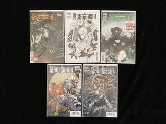 2021 Marvel Comics Moon Knight Issues #1-#5