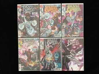 2022 Marvel Comics Silver Surfer: Rebirth  Issues #1-#5 And Silver Surfer: Black #1