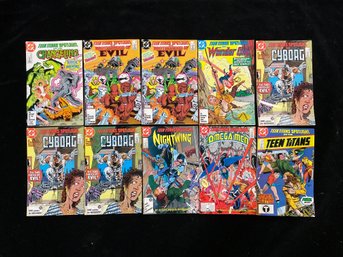 1986-88 DC Comics Teen Titan Spotlight Issues #9,#11,#12,#13,#14,#15,#21