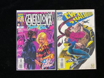 Marvel Comics Generation X #44 And Excalibur #81