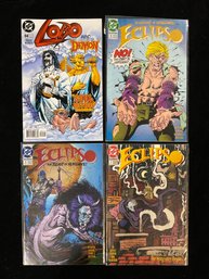 DC Comics 1992 Eclipso Issues #2,#5,#7 And 1999 Lobo Issue #64